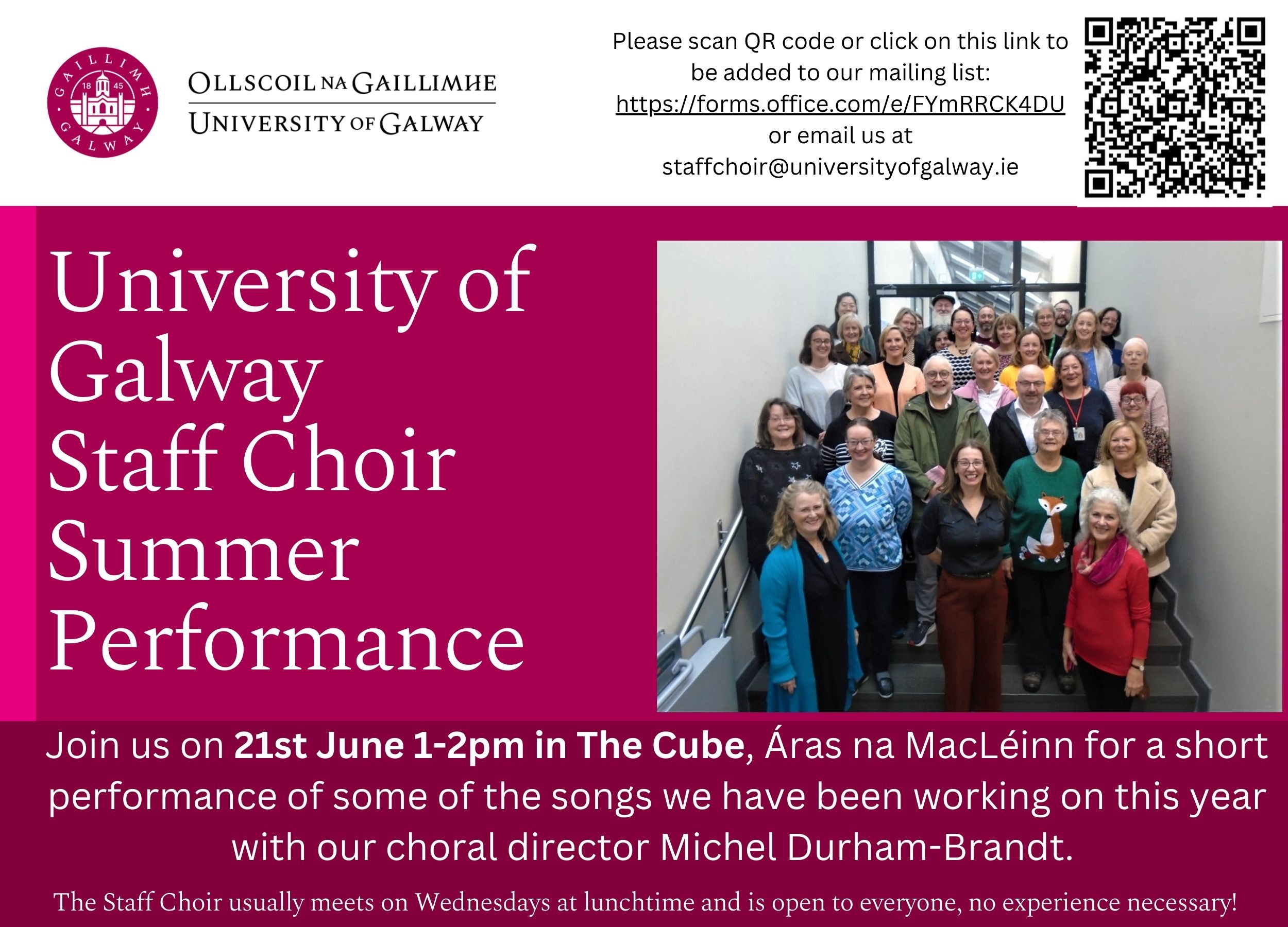 Choir Social connection Dialann entry June 2023