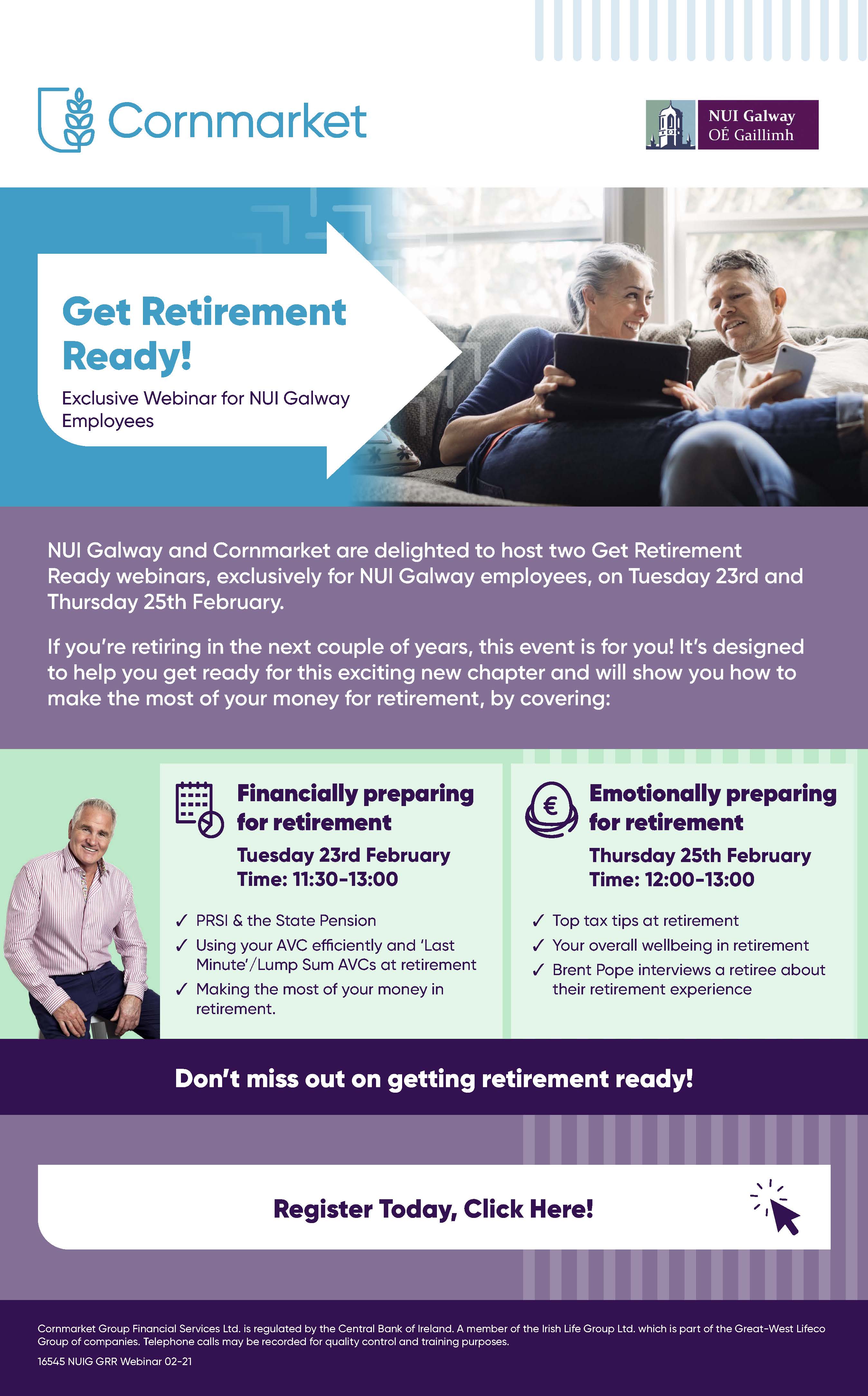 Cornmarket Retirement Webinar