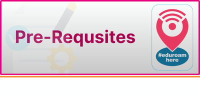 Connectivity Prerequisites
