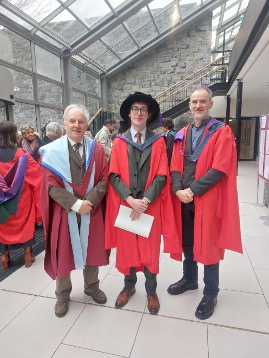 Professor Ray Murphy, Dr Pearce Clancy, and Professor Shane Darcy.