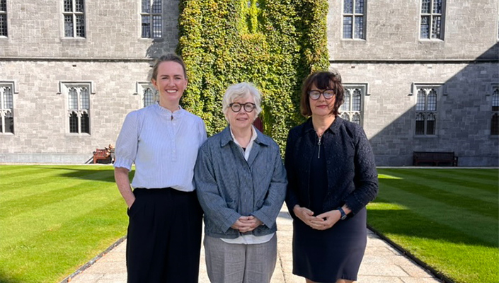 Dr Maeve O&rsquo;Rourke, Adjunct Professor Terry McGovern and Professor Siobh&aacute;n Mullally