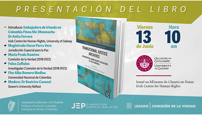 ICHR Experts Launch Landmark Book on Latin American Human Rights Archives at JEP Colombia Event
