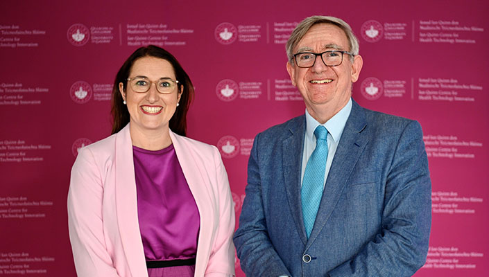 Minister of State for Business, Employment and Retail Emer Higgins T.D. and University of Galway Pre