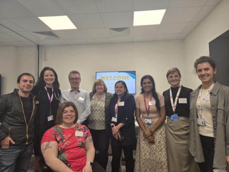 The PPI contributors and the Research Staff  of Hope ICU Voices event