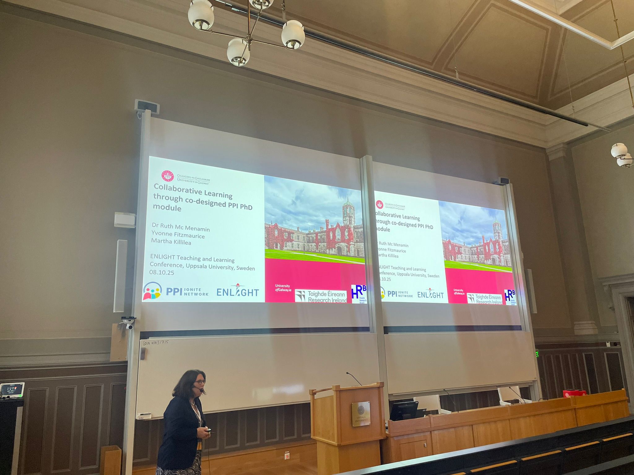 Dr. Ruth McMenamin teaching PPI in Sweden