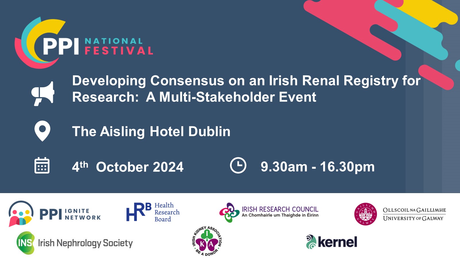 Banner for Irish Renal Registry