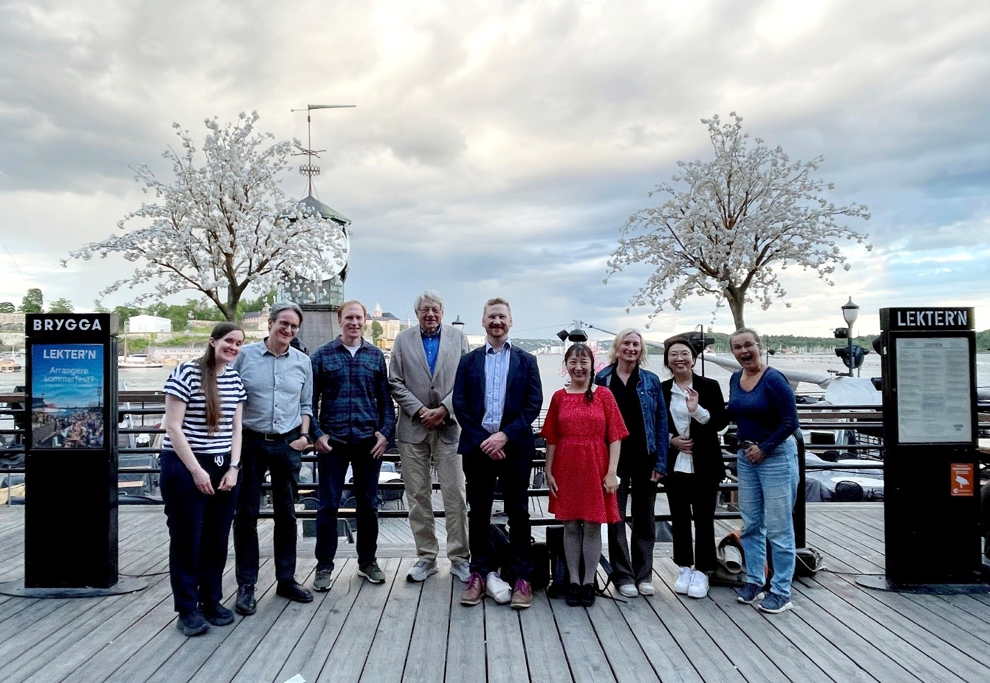 Some of the MAREA workshop participants in Oslo. Prof Hynes of SEMRU, third from left.