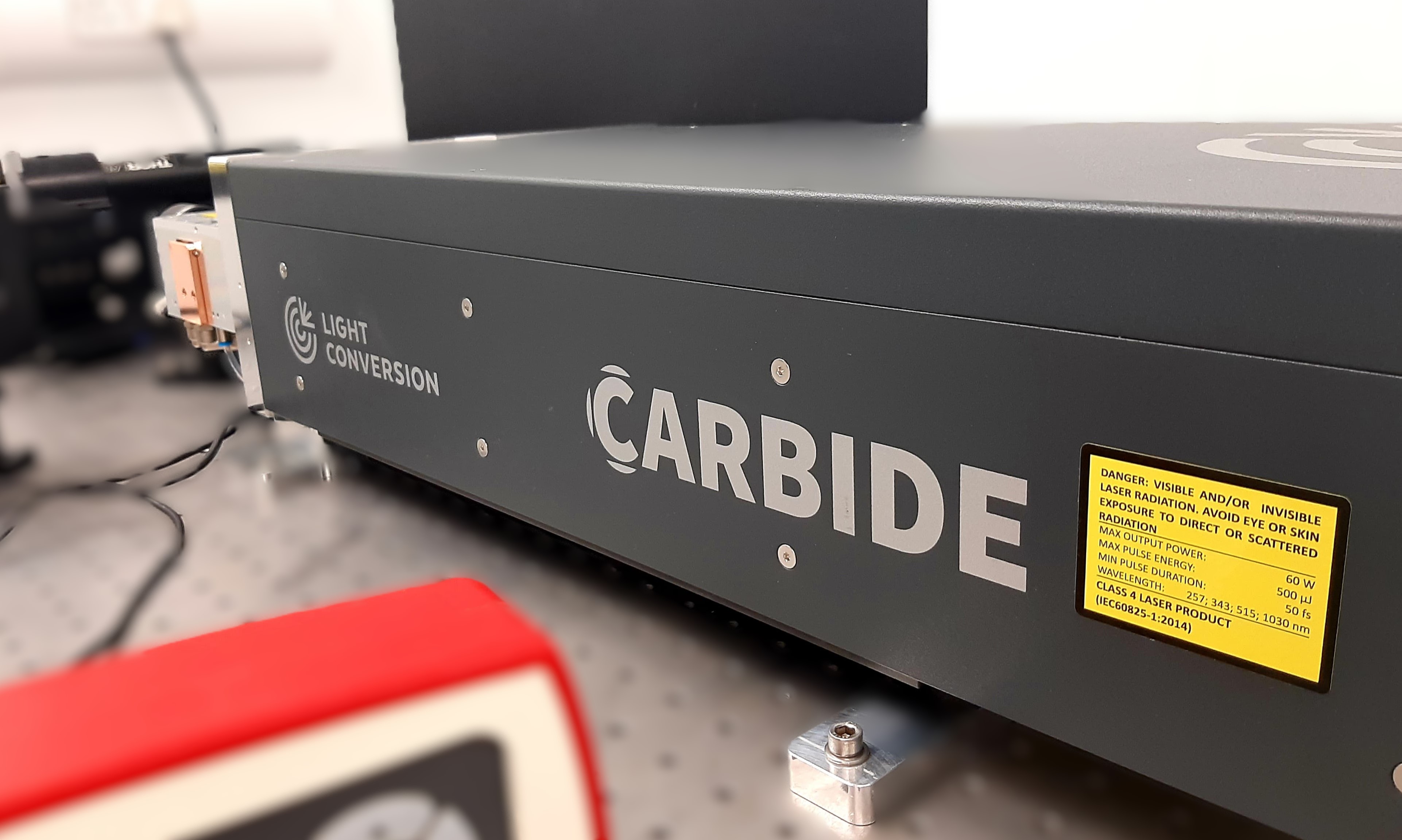 New, state-of-the-art Femtosecond Laser System at the NCLA. 