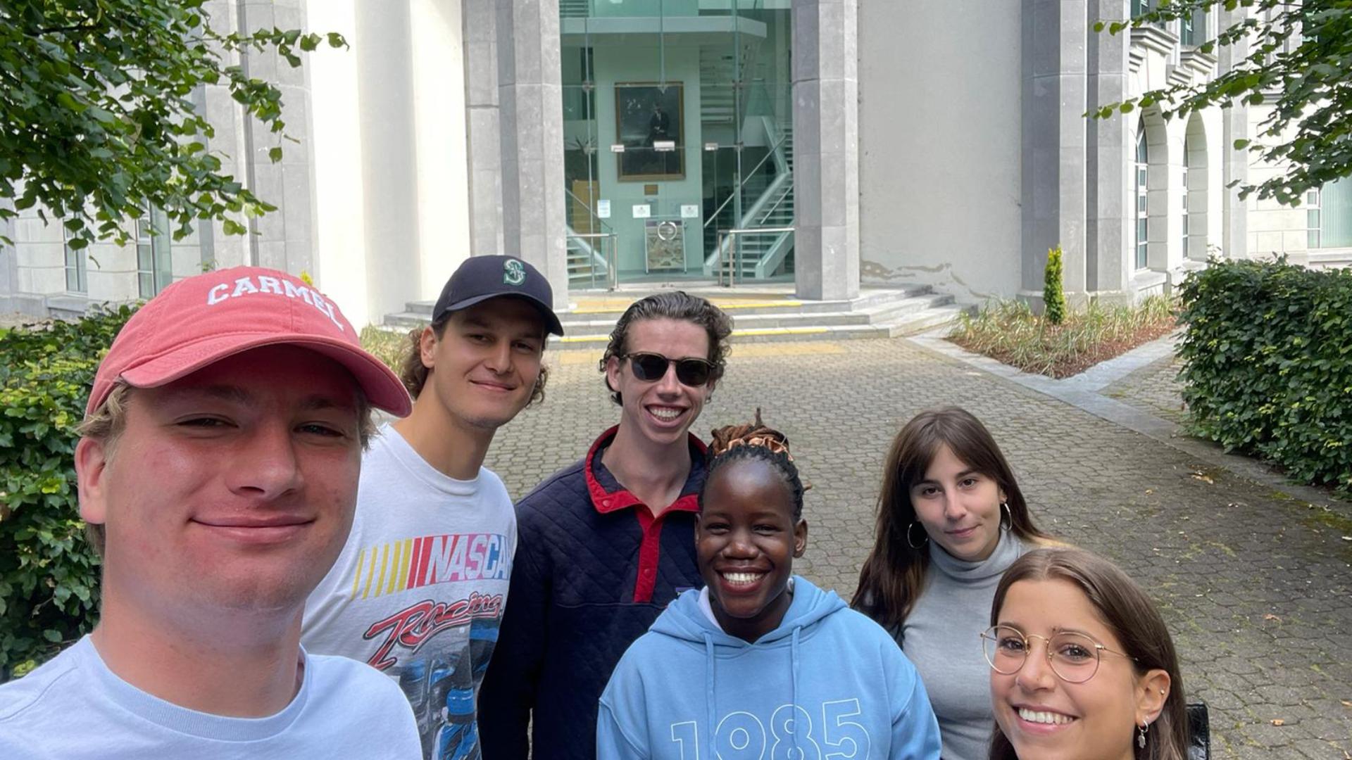group of students taking the challenge in 2024