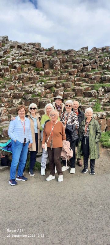 RSA Group at the Giant's Causeway 2025