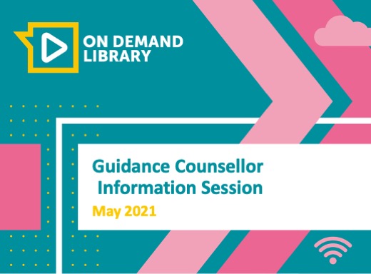 Guidance Counsellor Information Session May Webinar