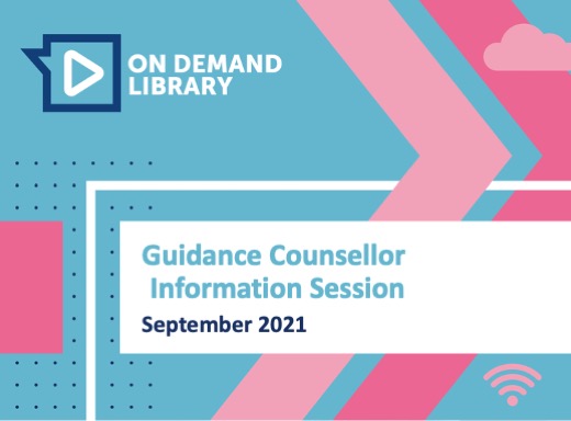 Guidance Counsellor Information Session September Webinar