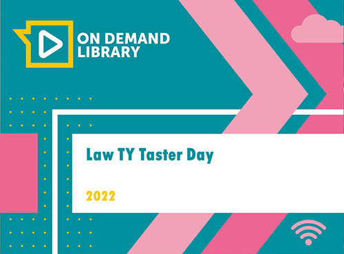 Law TY Taster Day