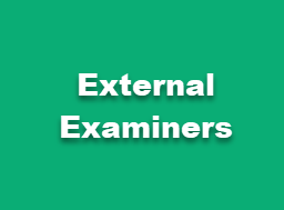 External Examiner