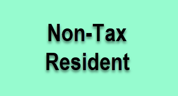 Non-Tax Resident