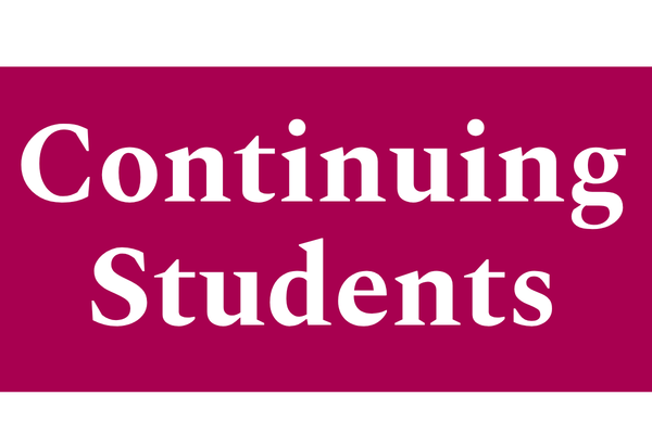 Continuing Students