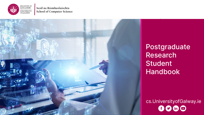 POSTGRADUATE RESEARCH STUDENT HANDBOOK