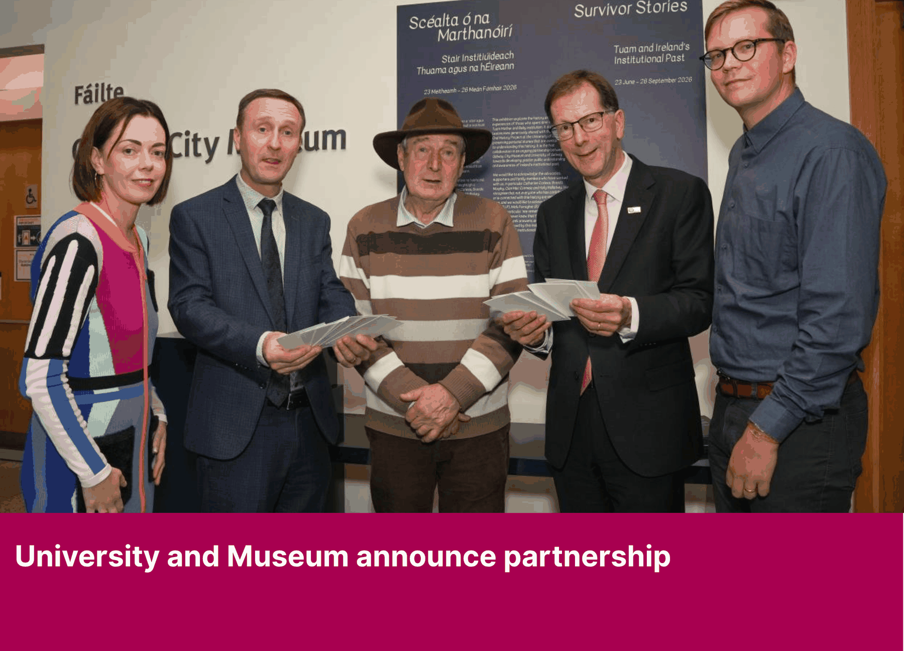 Members of University of Galway & Galway Museum 
