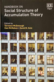 Cover of Handbook on Social Structure of Accumulation Theory